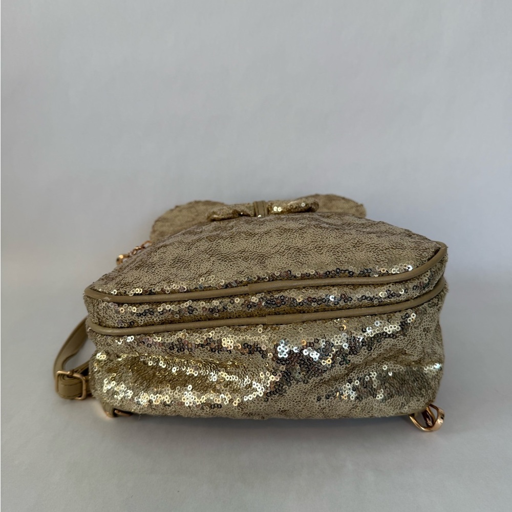 Disney Gold Sequin Backpack with Ears - Picture 6 of 6